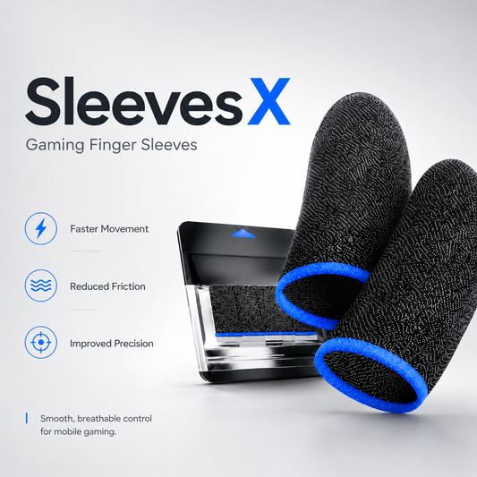 SleevesX™ Anti-Slip Gaming Finger Sleeves